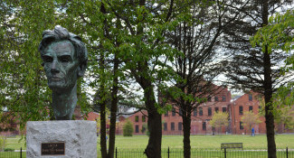 Lincoln Statue in Tallyrand Park